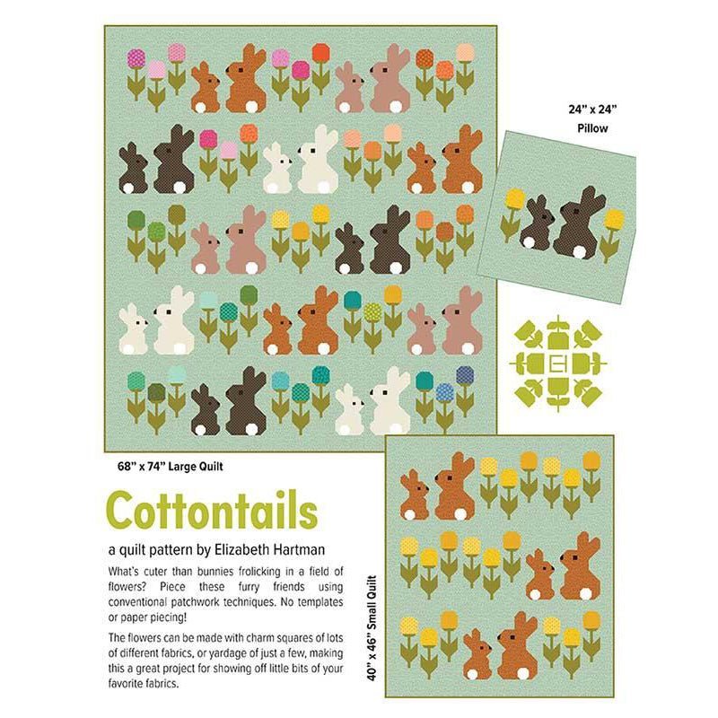 Cottontails Quilt Pattern by Elizabeth Hartman by Elizabeth Hartman