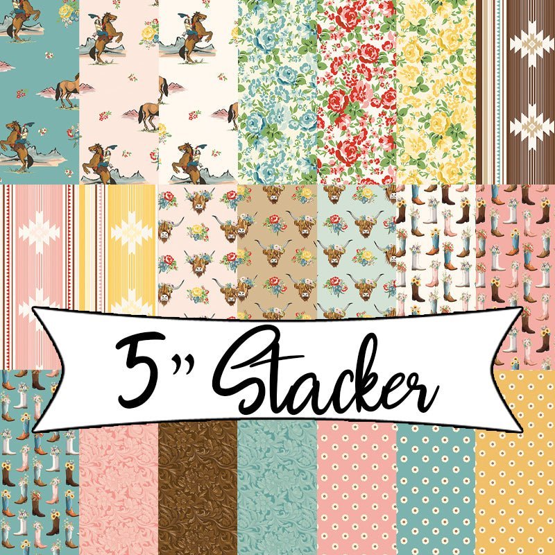 Cowgirl 5" Stacker by Riley Blake