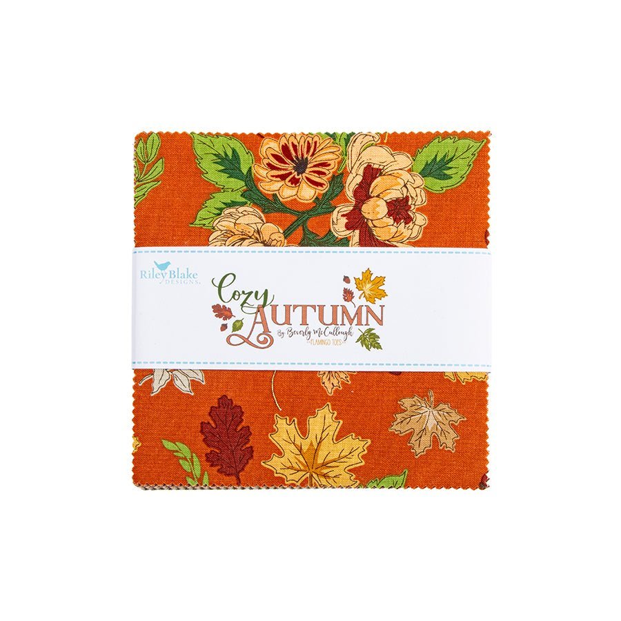 Cozy Autumn 5" Stacker from Riley Blake by Riley Blake
