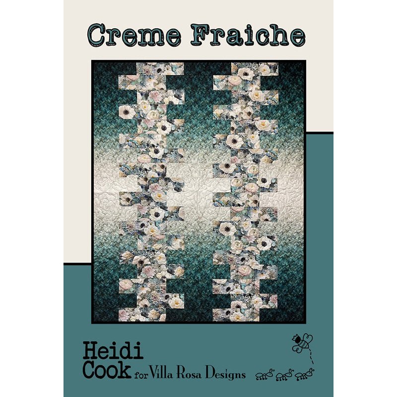 Creme Fraiche Quilt Pattern - Villa Rosa Designs from Fort Worth Fabric Studio