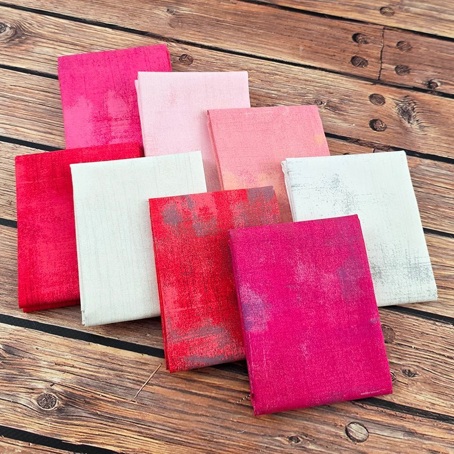 Cupid’s Kiss Mix Fat Quarter Bundle – FWFS Exclusive by Fort Worth Fabric Studio