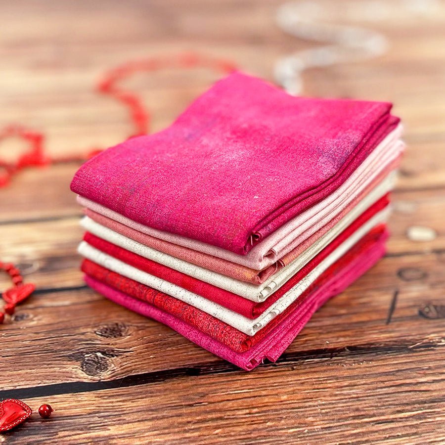 Cupid’s Kiss Mix Fat Quarter Bundle – Moda Grunge FWFS Exclusive by Moda