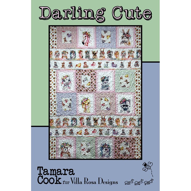 Darling Cute Quilt Pattern - Villa Rosa Designs from Fort Worth Fabric Studio