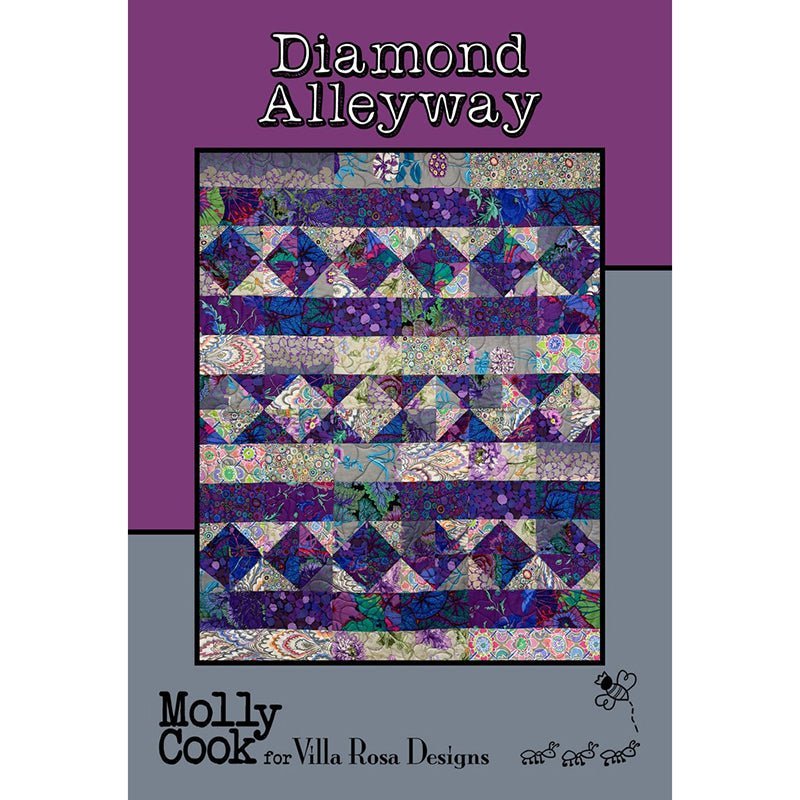 Diamond Alleyway Quilt Pattern by Villa Rosa Designs
