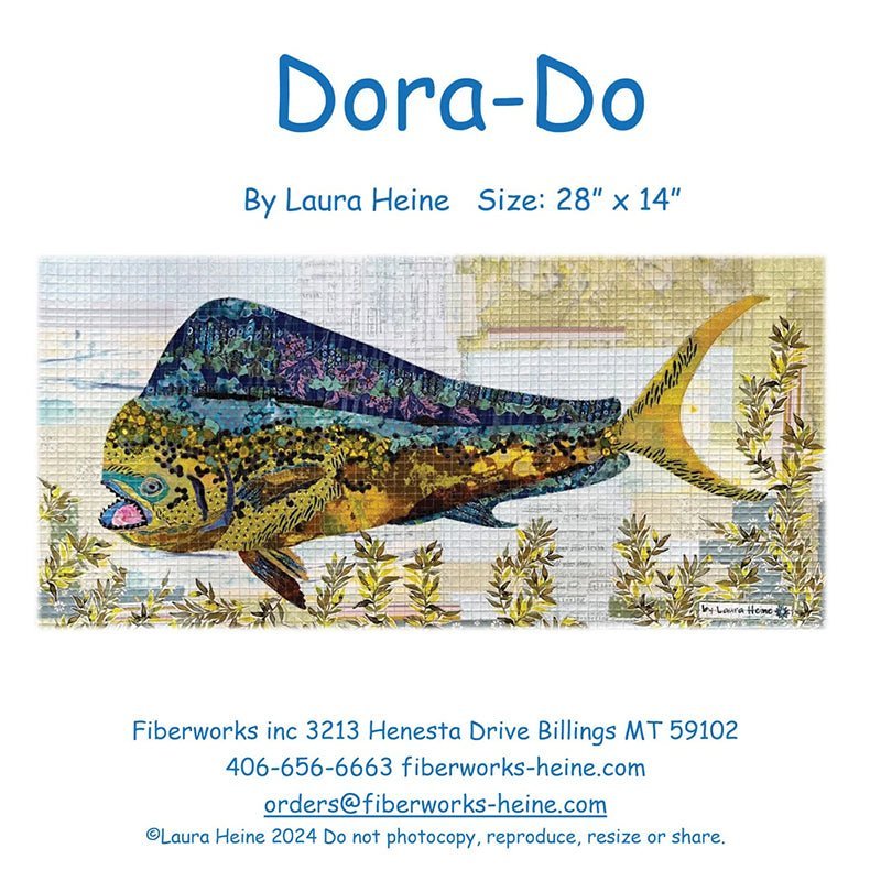 Dora - Do Collage Pattern by Fiberworks Inc by Fiberworks Inc