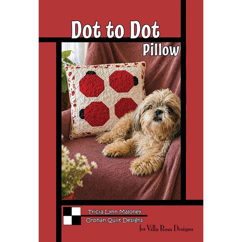 Dot to Dot Pillow Pattern by Villa Rosa Designs