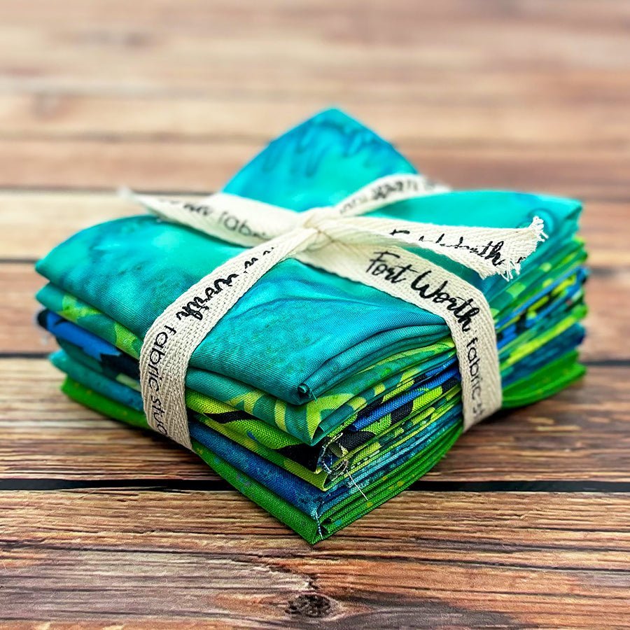 Electric Guadalupe – FWFS Exclusive 6 Piece Fat Quarter Bundle by Fort Worth Fabric Studio
