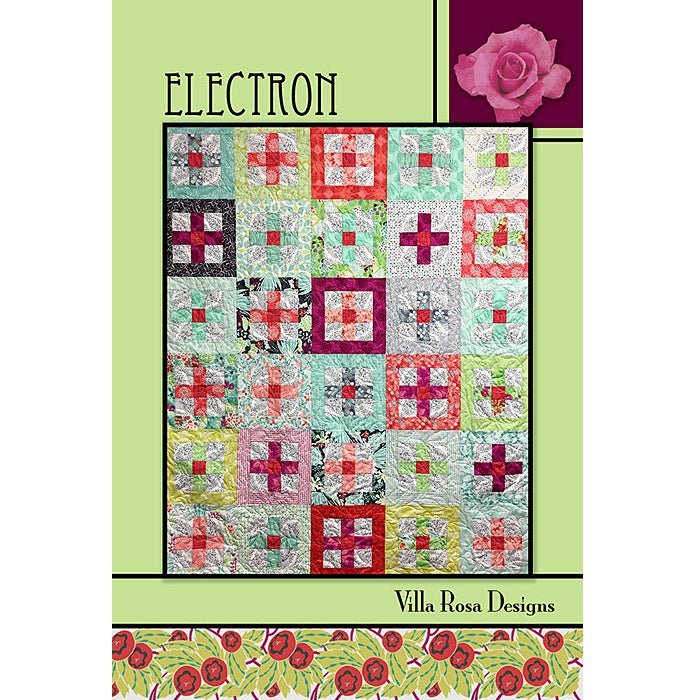 Electron Quilt Pattern by Villa Rosa Designs