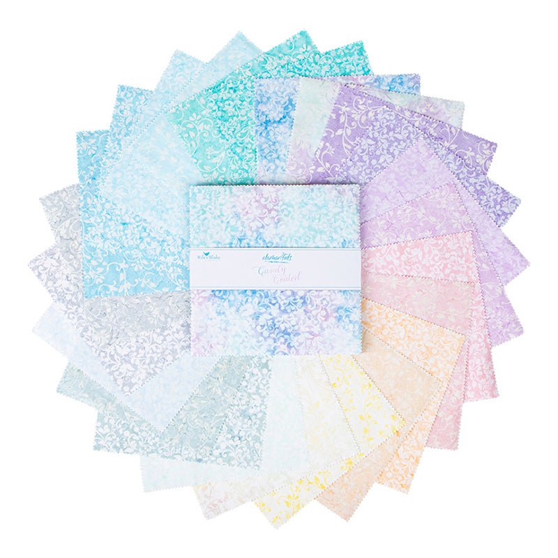 Expressions Batiks Elementals Candy Coated 10" Stacker from Riley Blake by Riley Blake