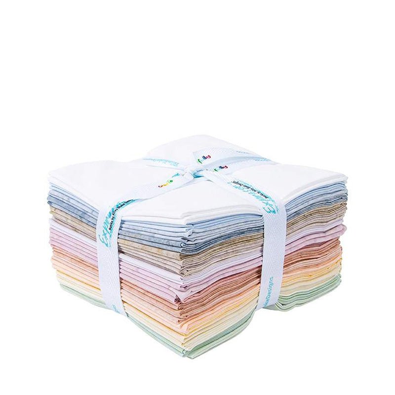 Expressions Batiks Hand - Dyes Cotton Candy Fat Quarter Bundle from Riley Blake by Riley Blake
