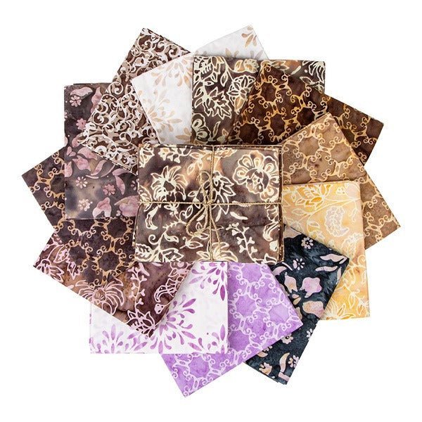 Expressions Batiks Victorian Garden Fat Quarter Bundle B from Riley Blake by Riley Blake