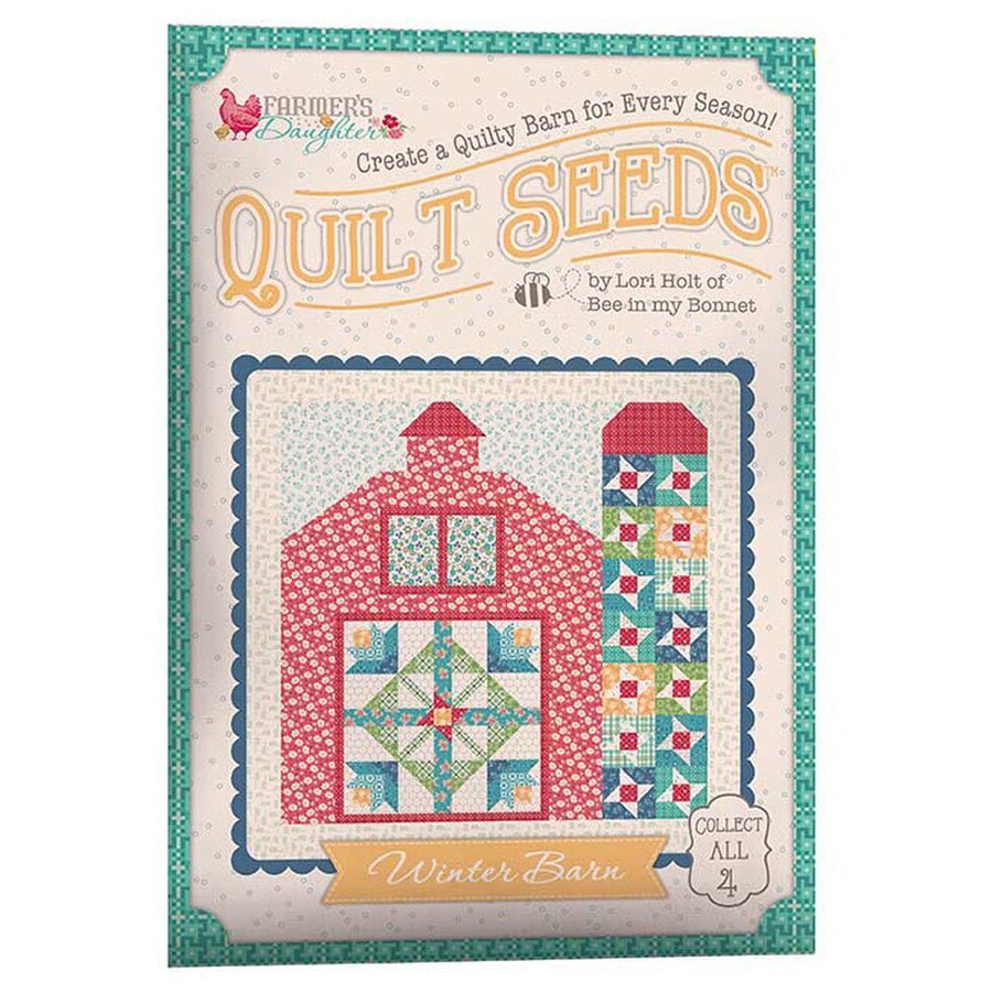 Farmer's Daughter Quilt Seeds Winter Barn by Riley Blake