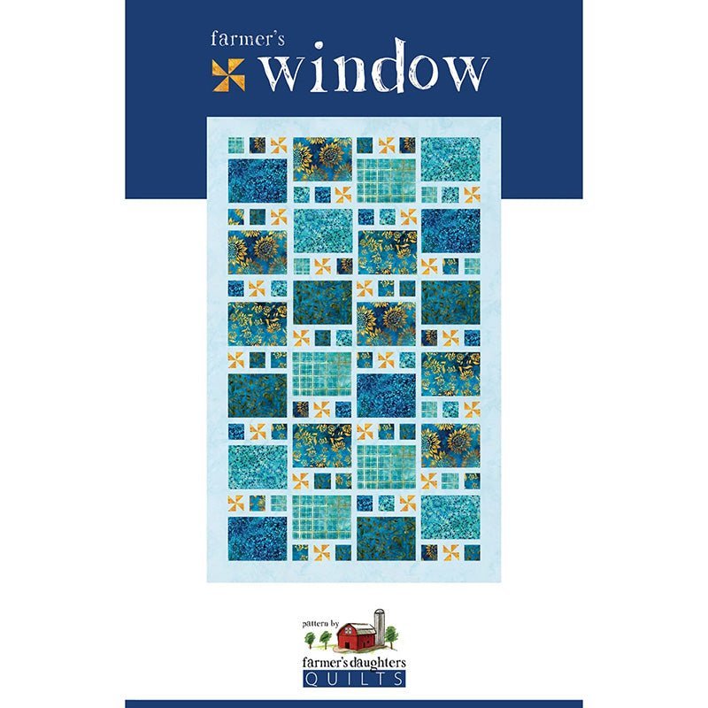 Farmer's Window Quilt Pattern by Farmer's Daughter Quilts by Farmer's Daughters Quilts