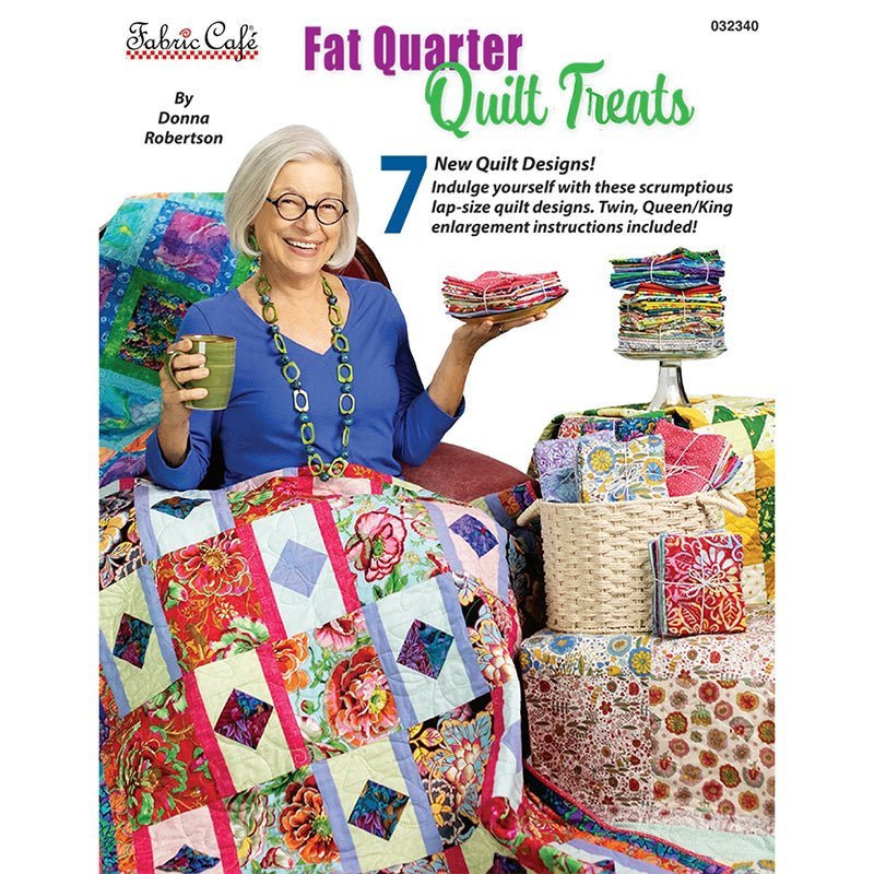 Fat Quarter Quilt Treats Quilt Book from Fabric Cafe by Fabric Cafe