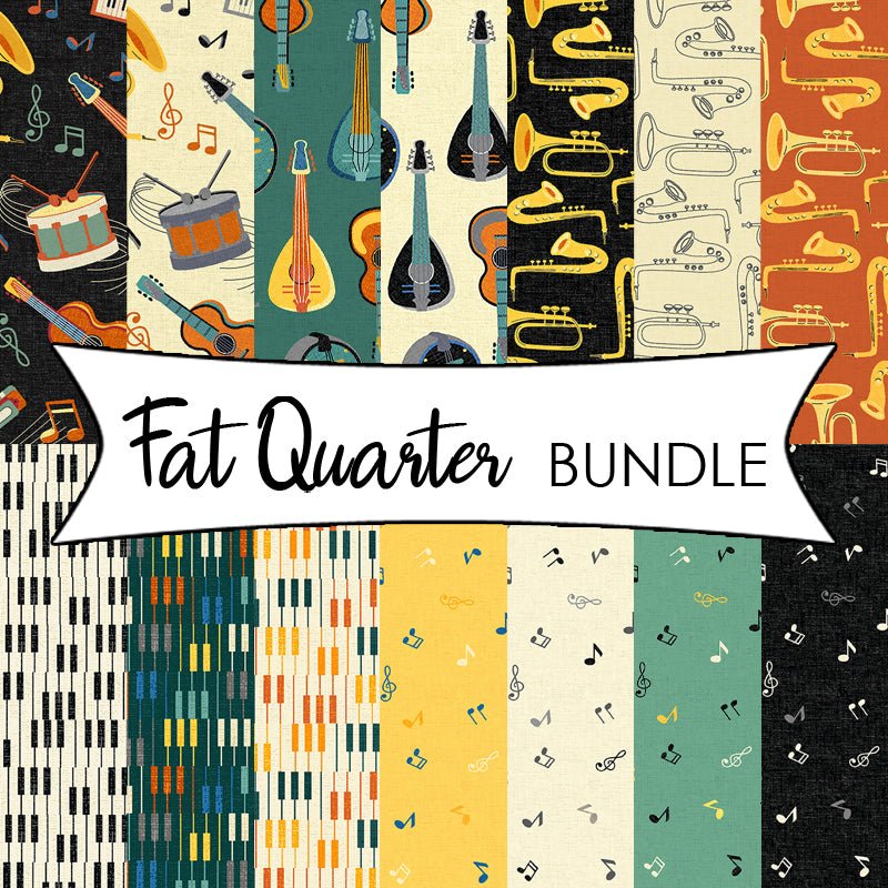 Feeling Jazzy Fat Quarter Bundle - Windham from Fort Worth Fabric Studio