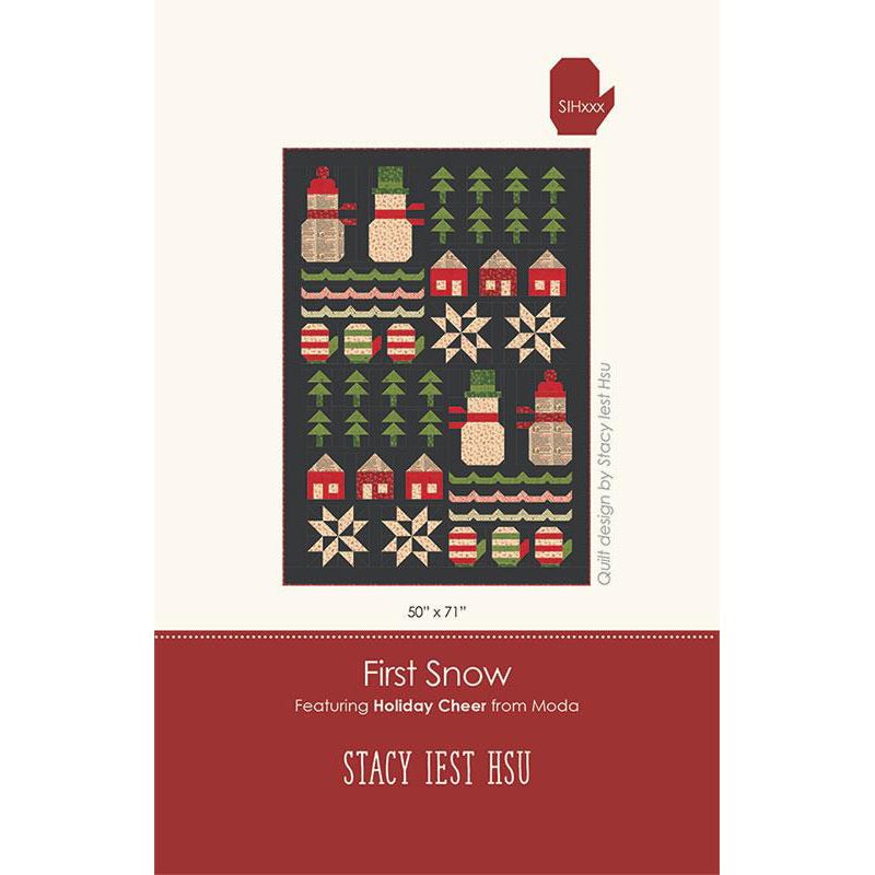 First Snow Quilt Pattern by Stacy Iest Hsu by Stacy Iest Hsu