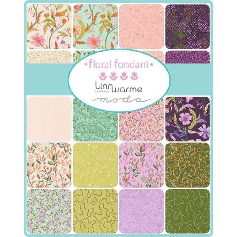 Floral Fondant Charm Pack by Moda