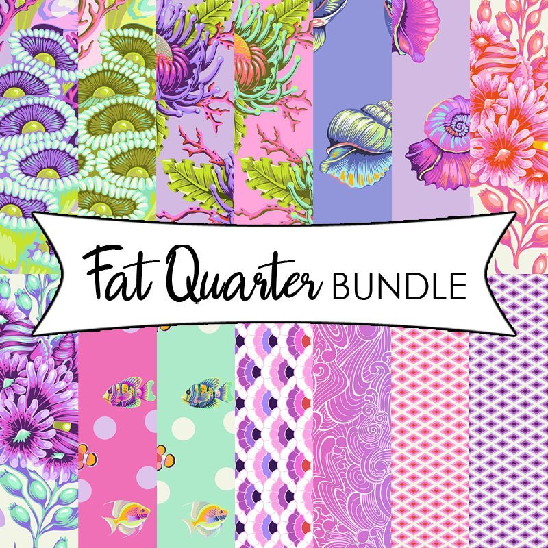Floral Reef Fat Quarter Bundle by Free Spirit