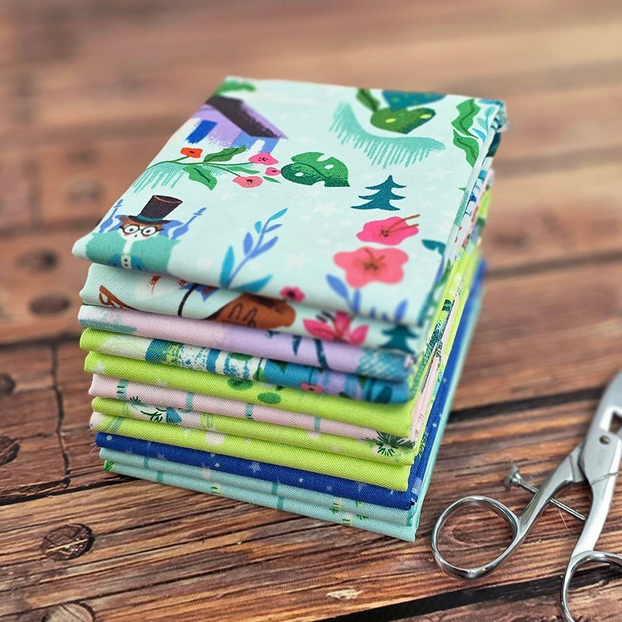 Forever Neverland Fat Quarter Bundle from Riley Blake 7 Prints by Riley Blake