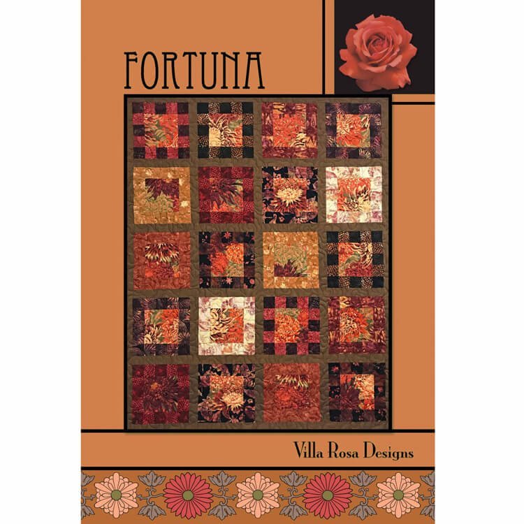 Fortuna Quilt Pattern by Villa Rosa Designs