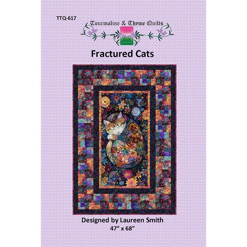 Fractured Calico Quilt Pattern by Tourmaline & Thyme by Tourmaline & Thyme Quilts