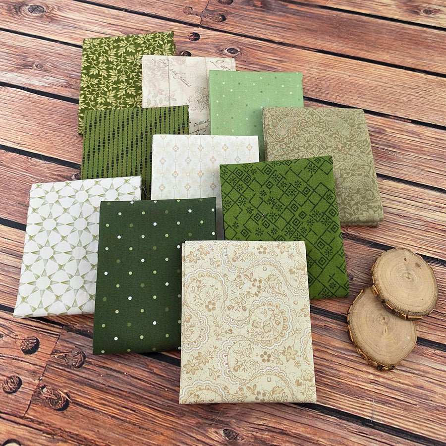 Fredericksburg Sunday House– FWFS Exclusive 10 Piece Fat Quarter Bundle by Fort Worth Fabric Studio