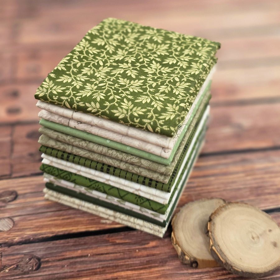 Fredericksburg Sunday House– FWFS Exclusive 10 Piece Fat Quarter Bundle by Fort Worth Fabric Studio
