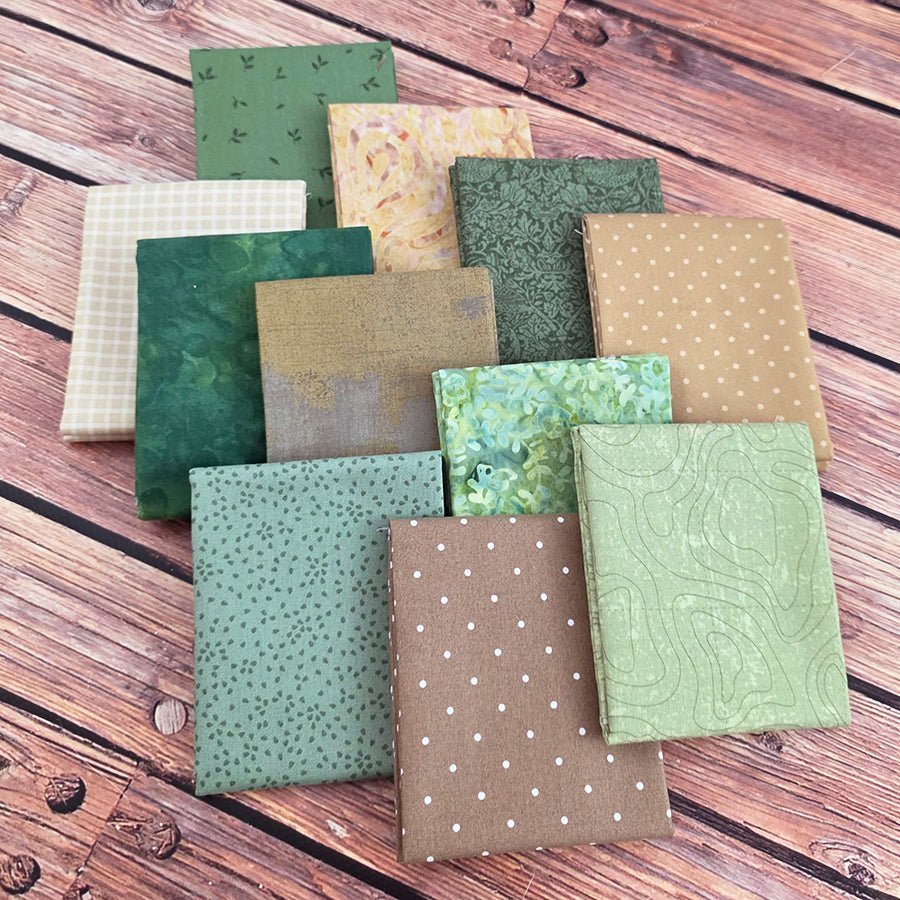 Fredericksburg Sunday House– FWFS Exclusive 11 Piece Fat Quarter Bundle by Fort Worth Fabric Studio