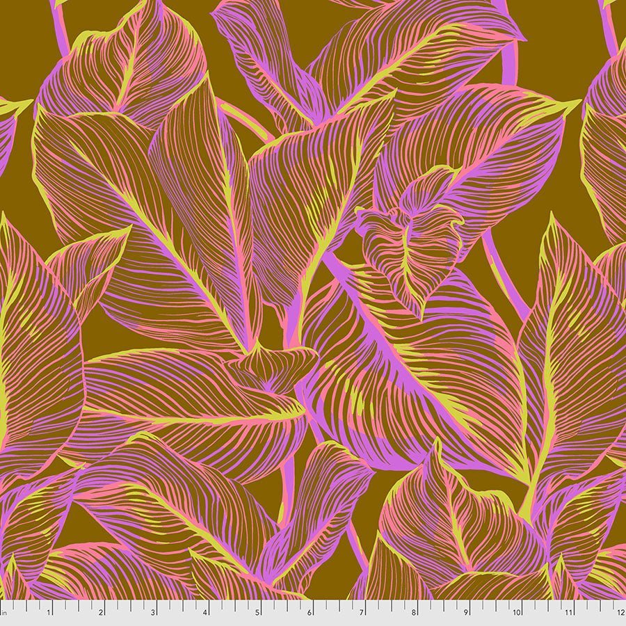 Free Spirit Made My Day Canna Toffee 1 Yard Cut by Free Spirit