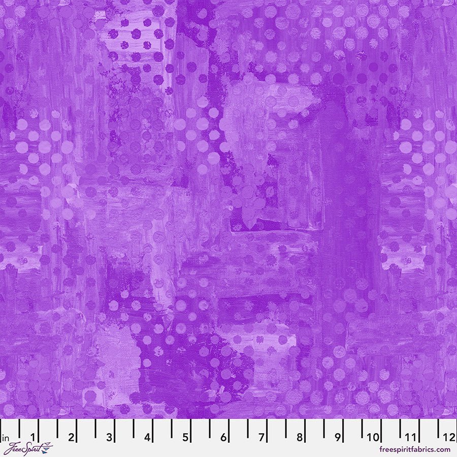 Free Spirit Textures 2 Freckles Orchid 1 Yard Cut by Free Spirit