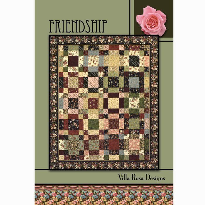 Friendship Quilt Pattern by Villa Rosa Designs