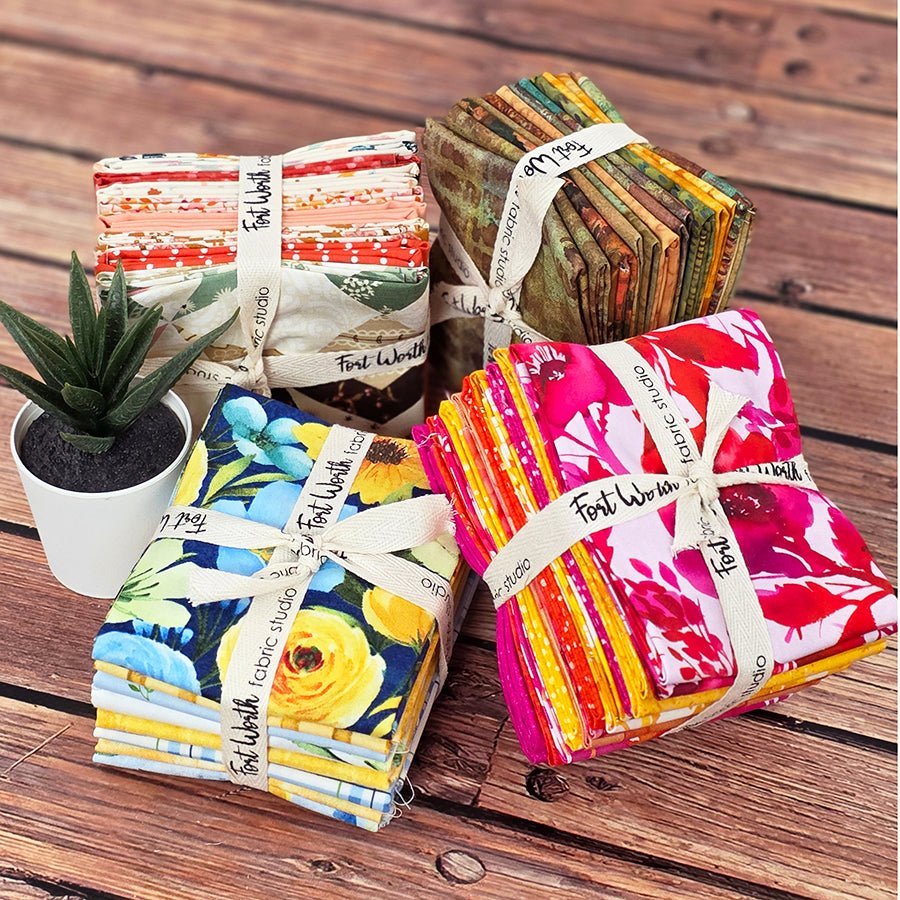 FWFS Fat Quarter Bundle of the Month Club by Fort Worth Fabric Studio