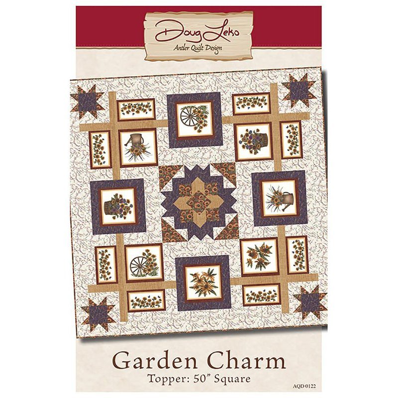 Garden Charm Quilt Pattern by Antler Quilt Design by Antler Quilt Design