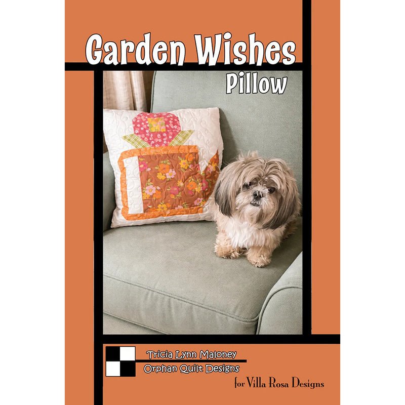 Garden Wishes Pillow Pattern by Villa Rosa Designs