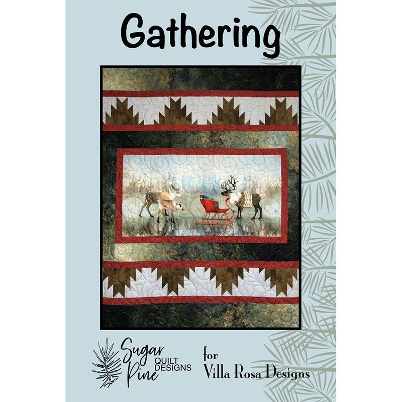 Gathering Quilt Pattern by Villa Rosa Designs