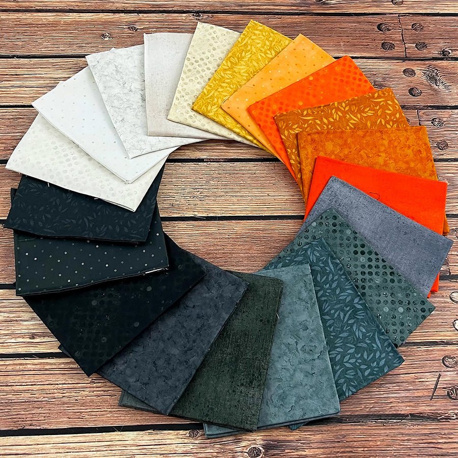 Ghost Town Fat Quarter Bundle | Fundamentals by White Owl Textiles by White Owl Textiles