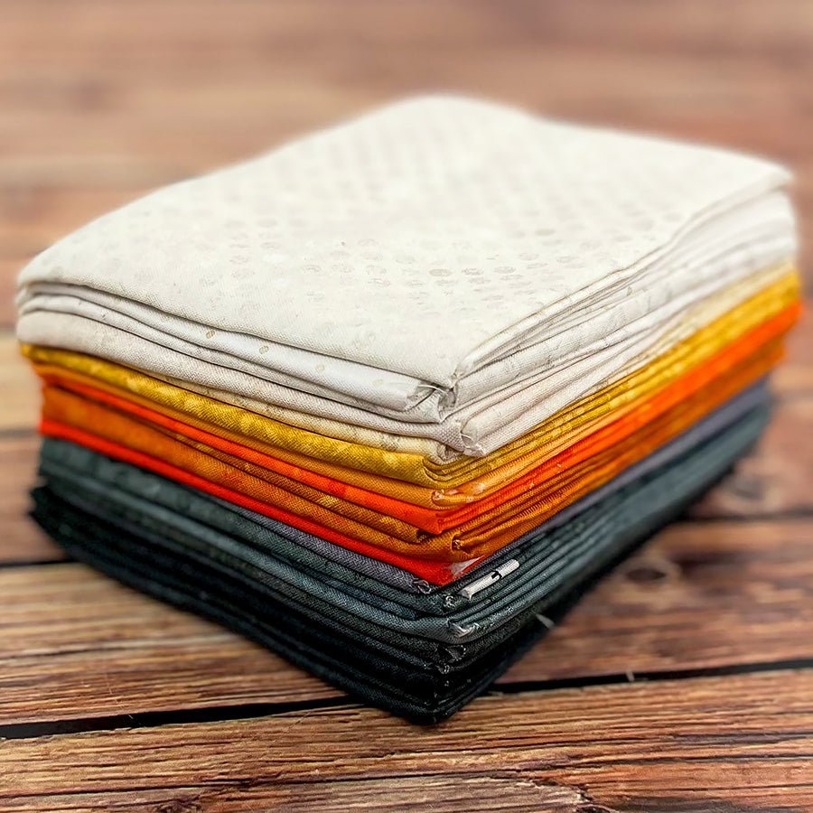 Ghost Town Fat Quarter Bundle | Fundamentals by White Owl Textiles by White Owl Textiles