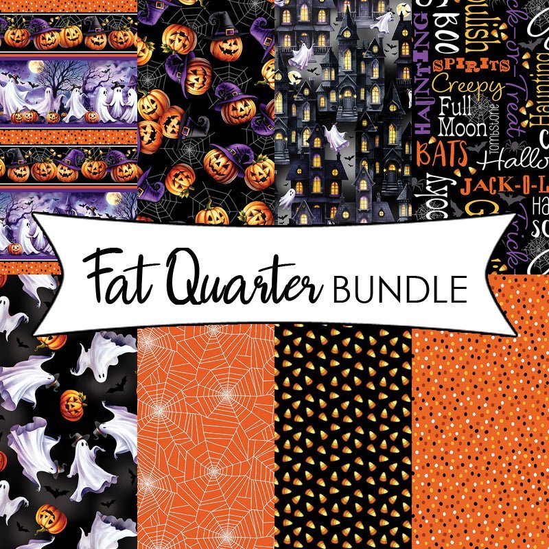 Ghostly Soiree Fat Quarter Bundle by Benartex