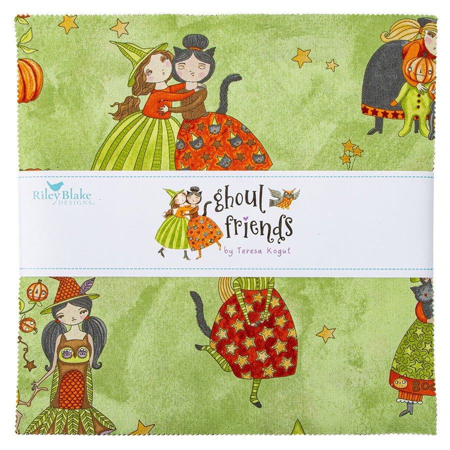Ghoul Friends 10" Stacker - Riley Blake from Fort Worth Fabric Studio