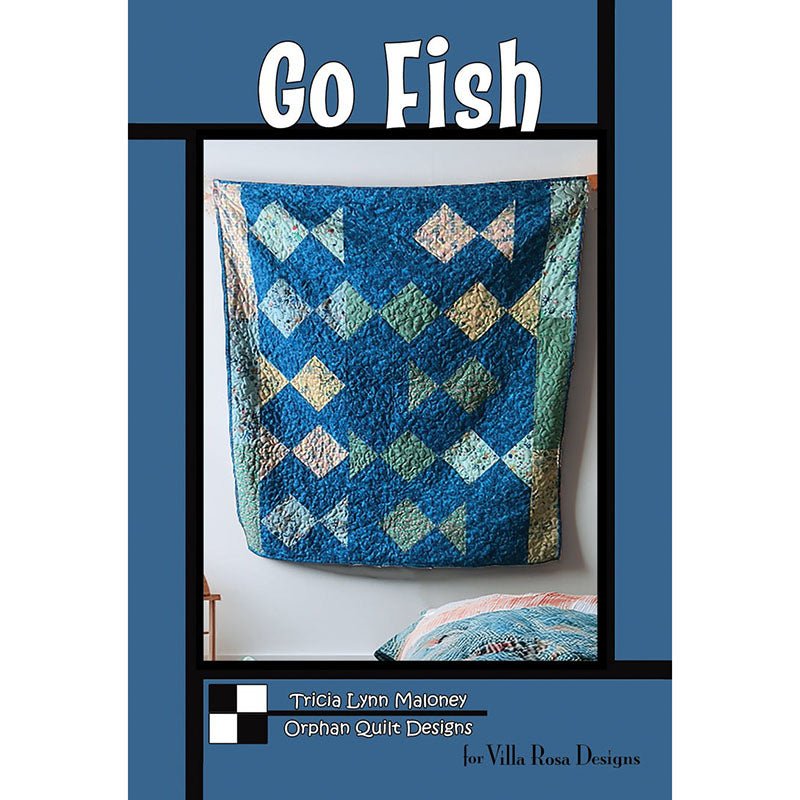 Go Fish Quilt Pattern by Villa Rosa Designs
