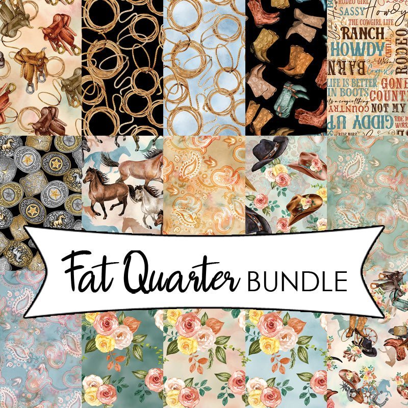 Gone Country Fat Quarter Bundle by Benartex