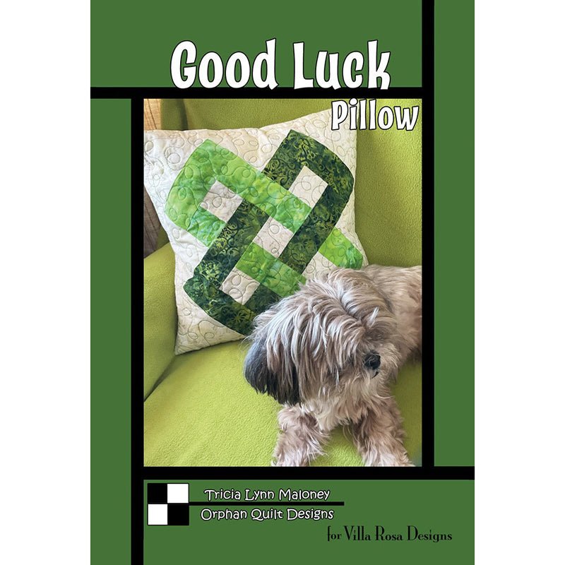 Good Luck Pillow Pattern by Villa Rosa Designs