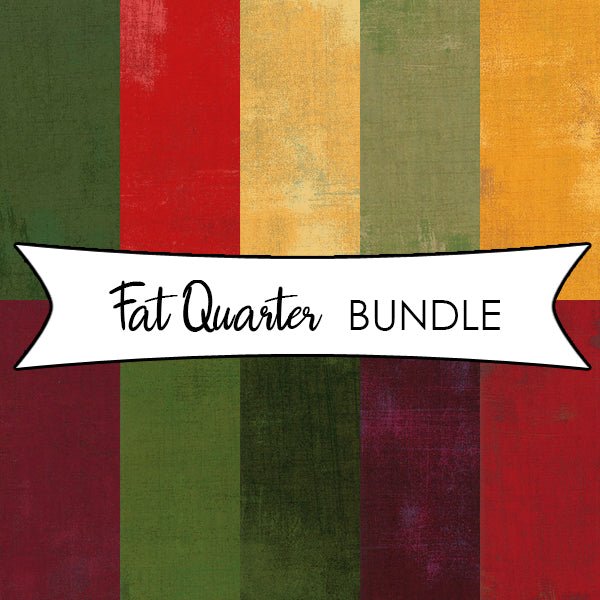 Grunge Yuletide Mix Fat Quarter Bundle by Moda