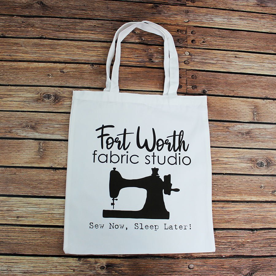 Happy Maker Canvas Bag – FWFS Exclusive by Fort Worth Fabric Studio