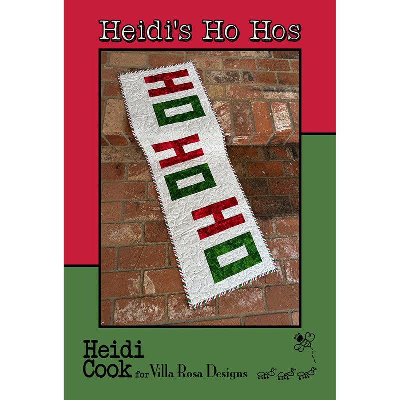 Heidi's Ho Hos Table Runner Pattern by Villa Rosa Designs