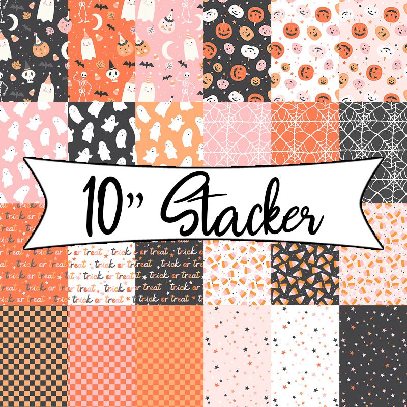 Hey Pumpkin 10" Stacker - Riley Blake from Fort Worth Fabric Studio
