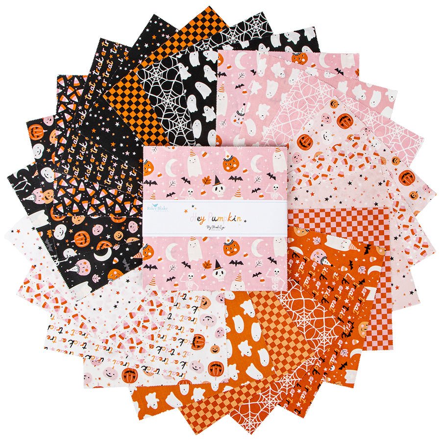 Hey Pumpkin 10" Stacker - Riley Blake from Fort Worth Fabric Studio