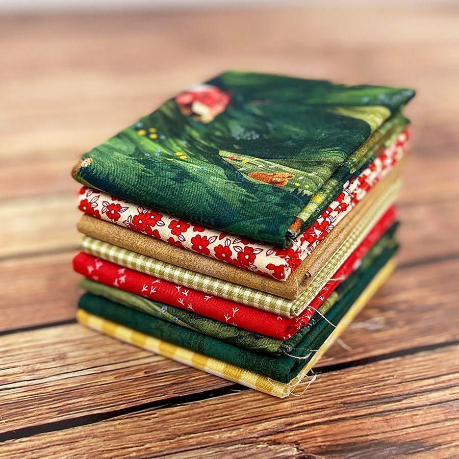 Hillside Homestead – FWFS Exclusive 8 Piece Fat Quarter Bundle by Fort Worth Fabric Studio