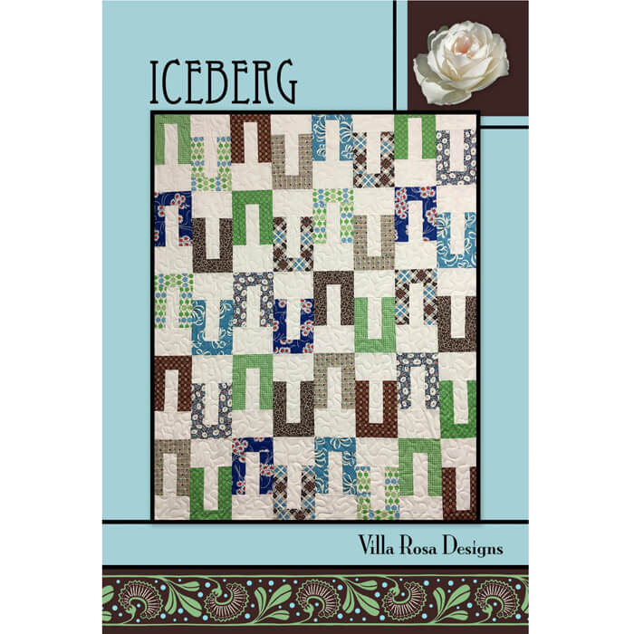 Iceberg Quilt Pattern by Villa Rosa Designs
