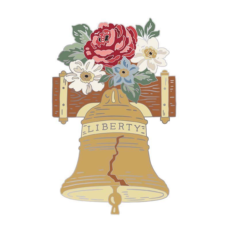 Independence Liberty Bell Needle Minder from Riley Blake by Riley Blake